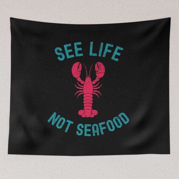 Item preview, See Life Not Seafood designed and sold by GrlDad.