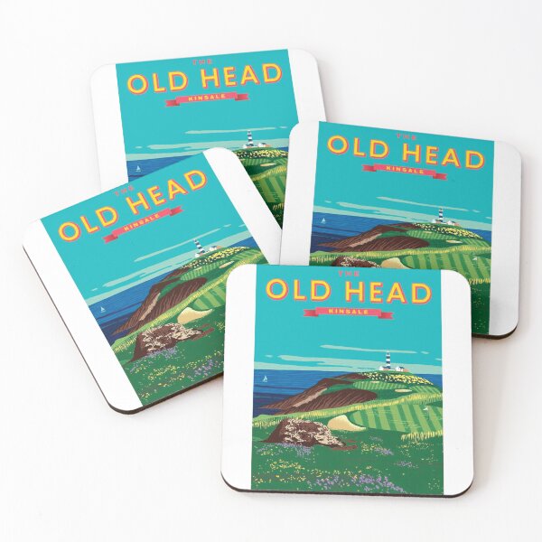 Item preview, Retrs Old Head Kinsdale Poster designed and sold by royal-tees.