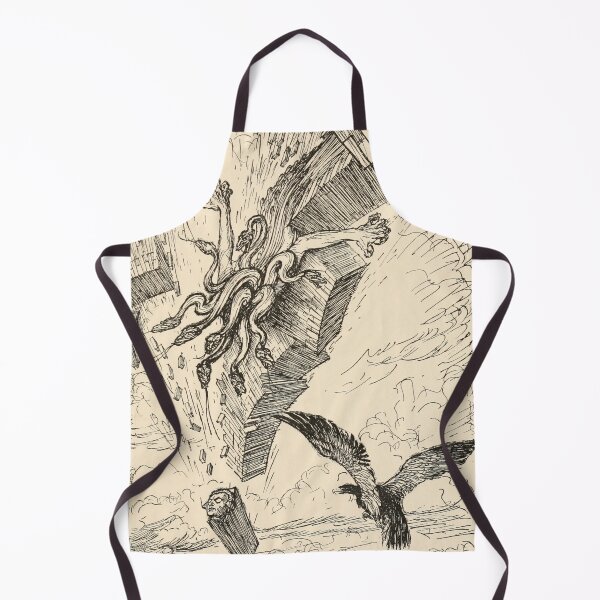 Item preview, The Hydra of France the last keystone illustration designed and sold by Vintage Designs +.
