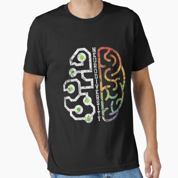 Item preview, Embrace Neurodiversity Brain For Autism Awareness designed and sold by LynneHarbutt.