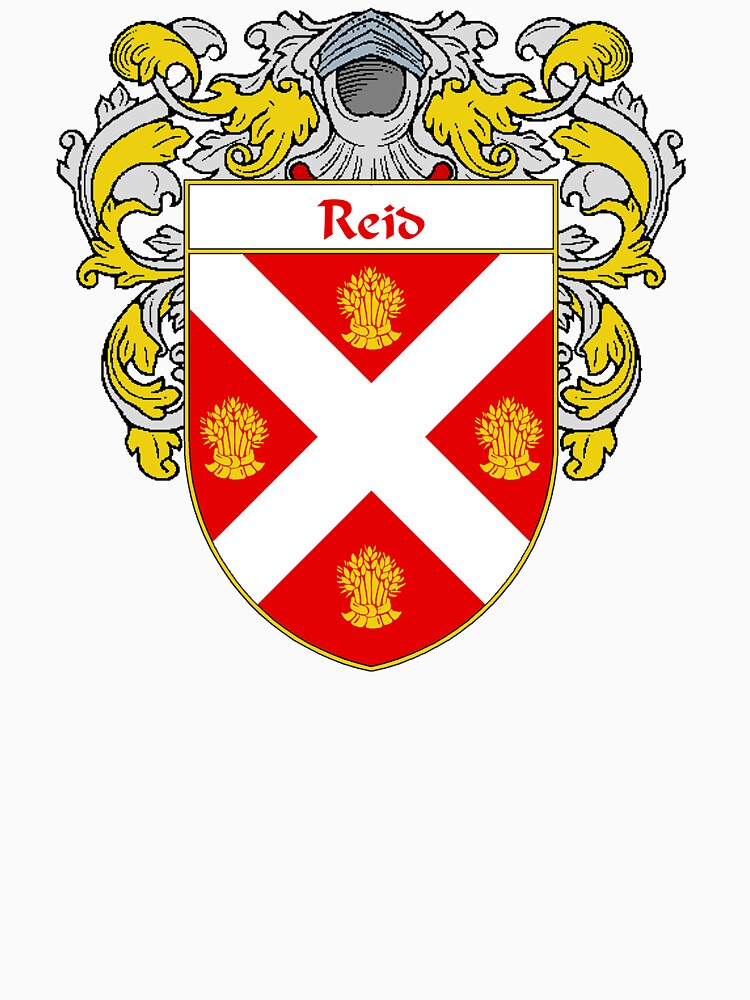 reid-coat-of-arms-reid-family-crest-t-shirt-by-irisharms-redbubble