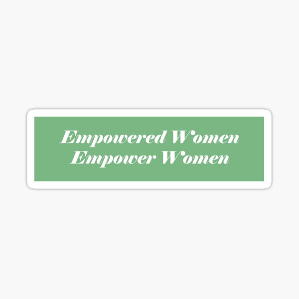 Vista previa del artículo con la obra «Mujeres empoderadas Mujeres empoderadas», diseñado y vendido por Olivia Wrisinger.