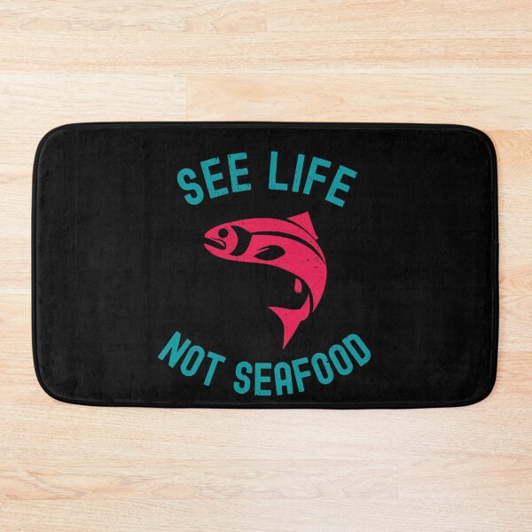 Item preview, See Life Not Seafood designed and sold by GrlDad.