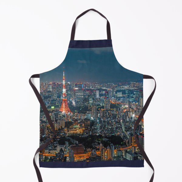 Item preview, Classic Tokyo Skyline at Night with Tokyo Tower designed and sold by Jordan McChesney.