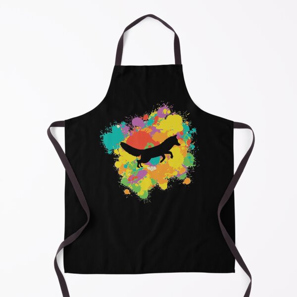 Item preview, Fox Silhouette With A Colorful Frame designed and sold by Paulina Vanlife.