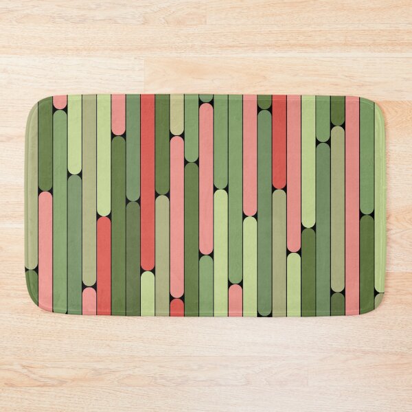 Item preview, Watermelon Color Linear Pattern designed and sold by MagicSpread.