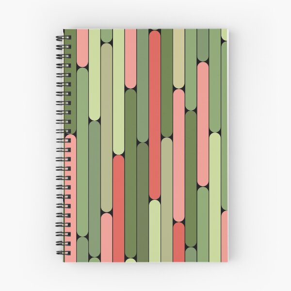 Item preview, Watermelon Color Linear Pattern designed and sold by MagicSpread.