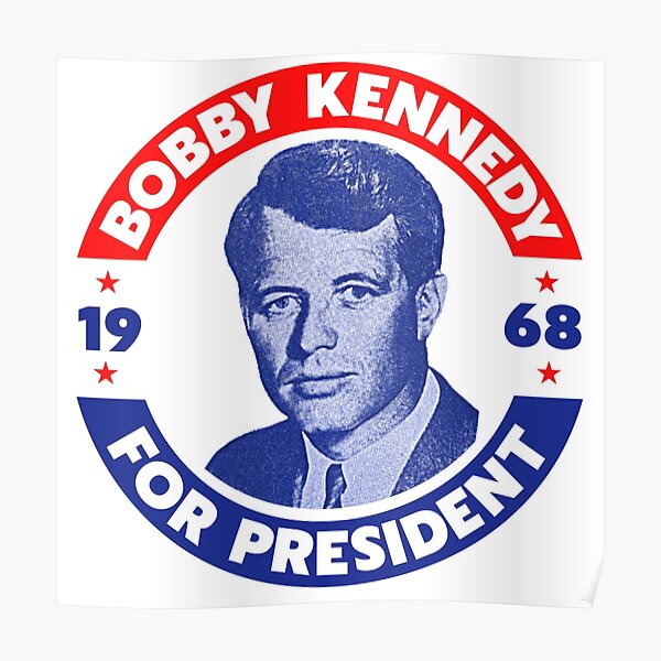 Kennedy Flasher Disc Lower the Voting Age To 10 Sticker Bobby Kennedy Robert F 