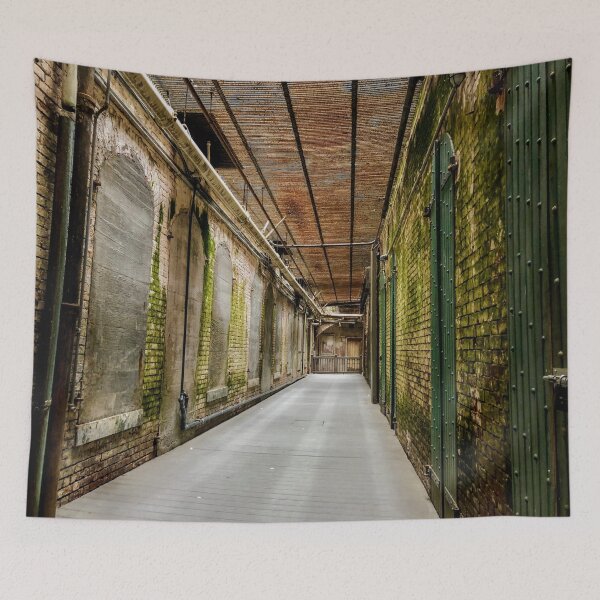 Item preview, Old Alleyway - Alcatraz Prison Walkway designed and sold by sincerely-olive.