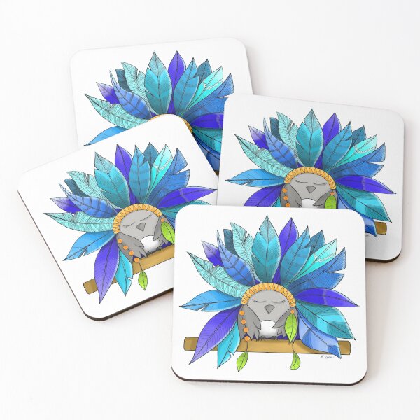 Item preview, Indian owl designed and sold by k-alligraphies.