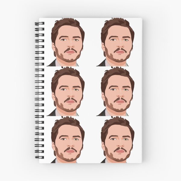 Item preview, Pedro Pascal Toon Art - Handsome and Scruffy Brown eyes designed and sold by ecdato.