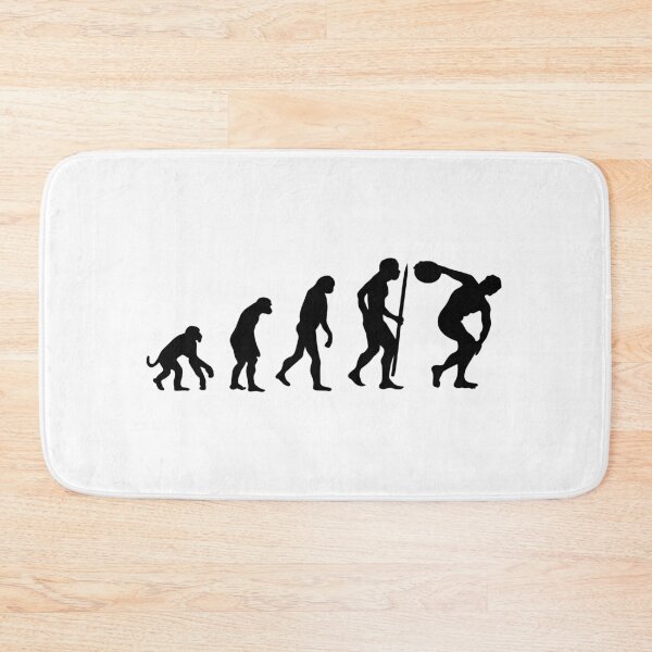 Item preview, Evolution discus throw Athlete discus thrower designed and sold by LaundryFactory.