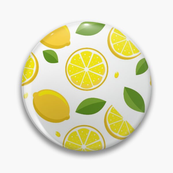 Item preview, Citrus pattern lemon ornament lemon botanical art citrus designed and sold by PicForHome.