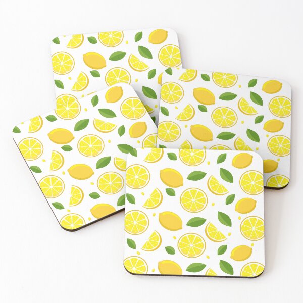 Item preview, Citrus pattern lemon ornament lemon botanical art citrus designed and sold by PicForHome.