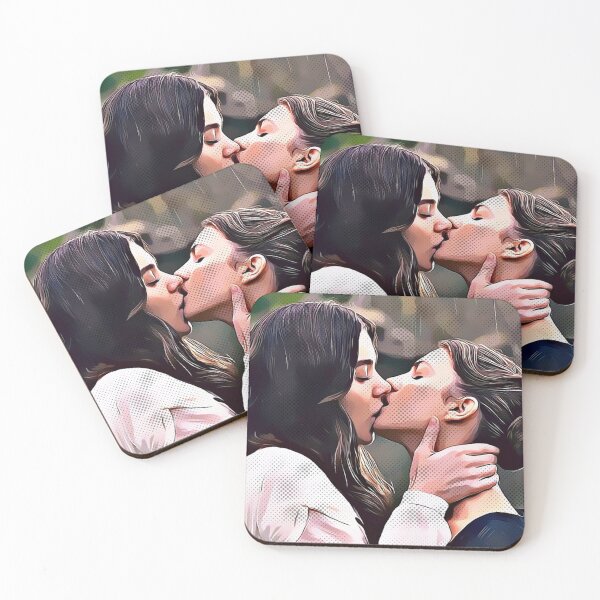 Item preview, Emily and Sue kiss Dickinson Emisue (cartoon/comic) designed and sold by emcazalet.