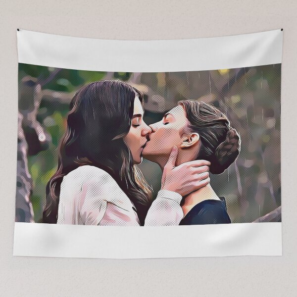 Item preview, Emily and Sue kiss Dickinson Emisue (cartoon/comic) designed and sold by emcazalet.