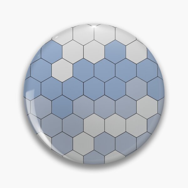 Item preview, Hexagonal Navy Blue Color Pattern designed and sold by MagicSpread.