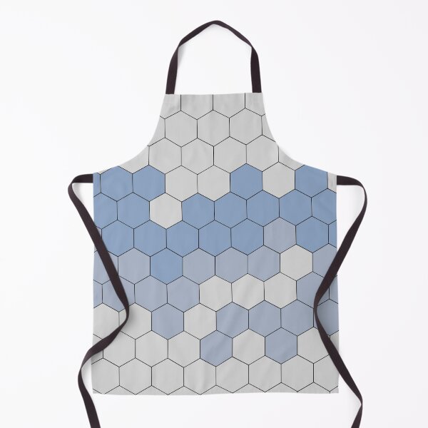 Item preview, Hexagonal Navy Blue Color Pattern designed and sold by MagicSpread.