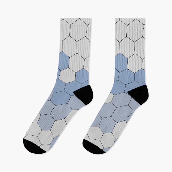 Item preview, Hexagonal Navy Blue Color Pattern designed and sold by MagicSpread.