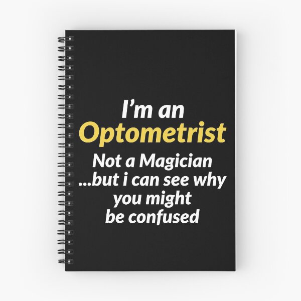 Item preview, Im An Optometrist Not A Magician Funny Gift designed and sold by Luna1Shop.