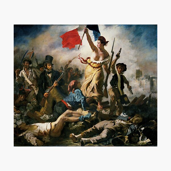 Eugene Delacroix - La Liberte guidant le peuple (Liberty Leading