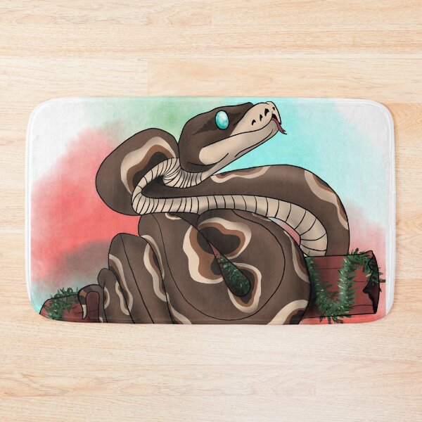 Item preview, Ball Python on a Branch designed and sold by TheArtsyHippo.