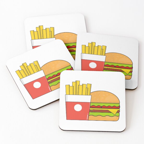 Item preview, Burger And French Fries designed and sold by THEE24.
