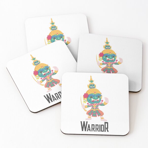 Item preview, Thai Giant Guardian Warrior Drawing Design designed and sold by Wisit Thongngam.