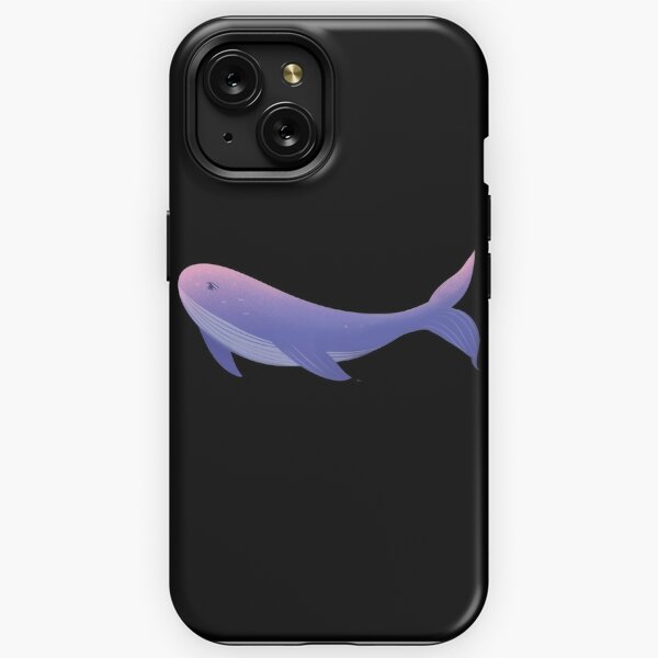 Funda transparente para iPhone 11, diseño de ballena del mundo del mar  azul, hipocampo, delfín, divertido animal del océano, simple, a la moda,  suave