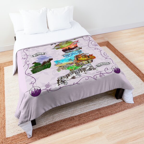 Map of Prythian Comforter