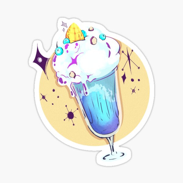 Vista previa del artículo con la obra «Fo4- Flotador de helado cuántico Nuka-Cola - Wasteland Culinary», diseñado y vendido por UrbanQhoul.