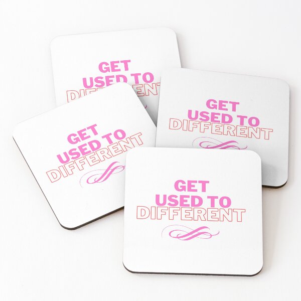 Item preview, Copy of Get Used to Different Pink 2 designed and sold by kyds.