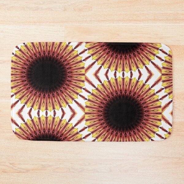 Item preview, Sunshine Sunflower Mandala Kaleidoscope designed and sold by DianeBP.