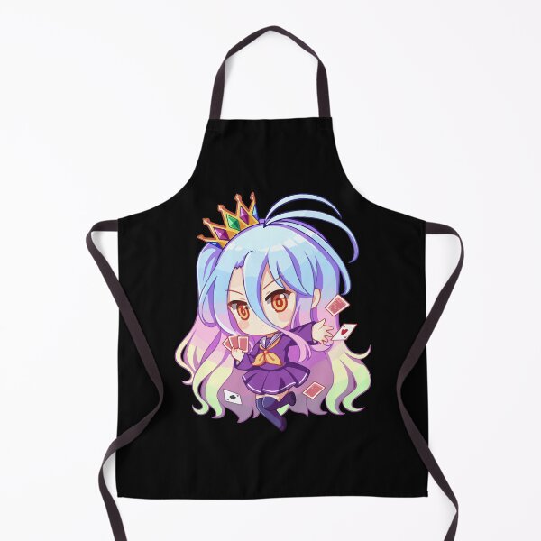 Aperçu de l'œuvre Shiro Chibi Pas de jeu, pas de vie créée et vendue par Nerd189.