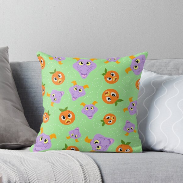 Item preview, Festival Fresh - Figment and orange bird (green) designed and sold by Cammi Friederichs.