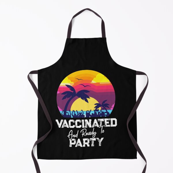 Item preview, Vaccinated And Ready To Party Beach Funny Travel Vacation designed and sold by Dressed For Duty.