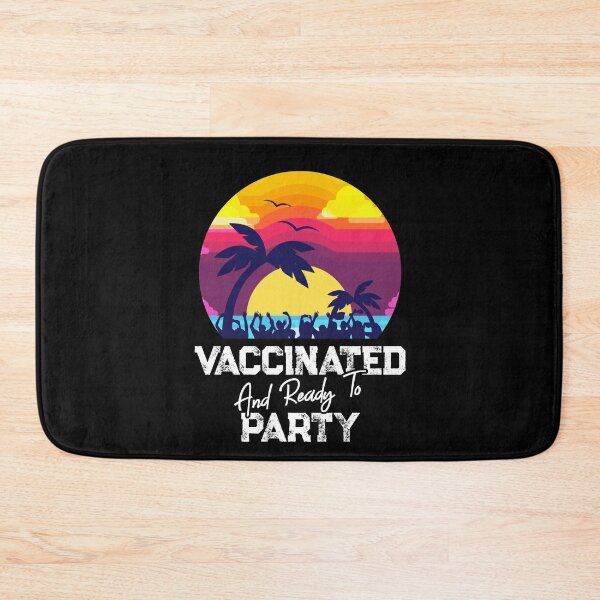 Item preview, Vaccinated And Ready To Party Beach Funny Travel Vacation designed and sold by Dressed For  Duty.