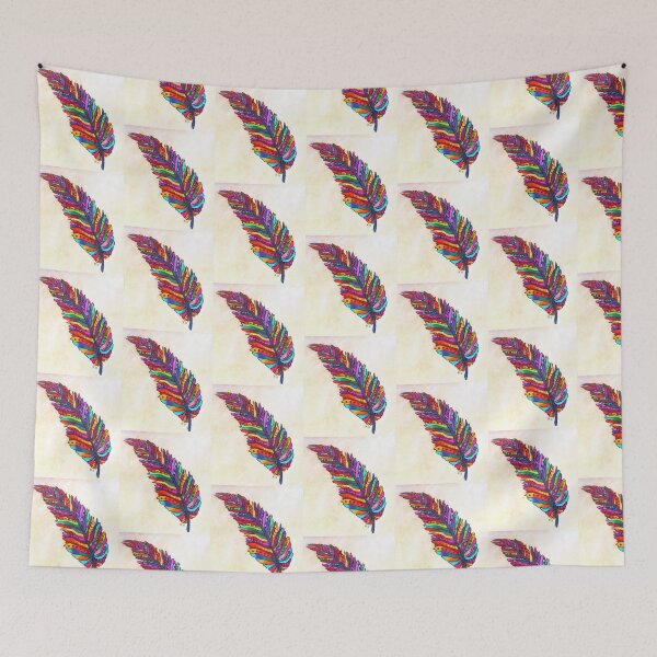 Item preview, Multicolor Feather designed and sold by catapat60.