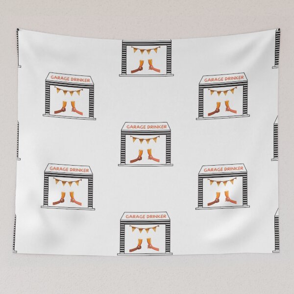 Item preview, Garage Drinker designed and sold by SportyDogShop.