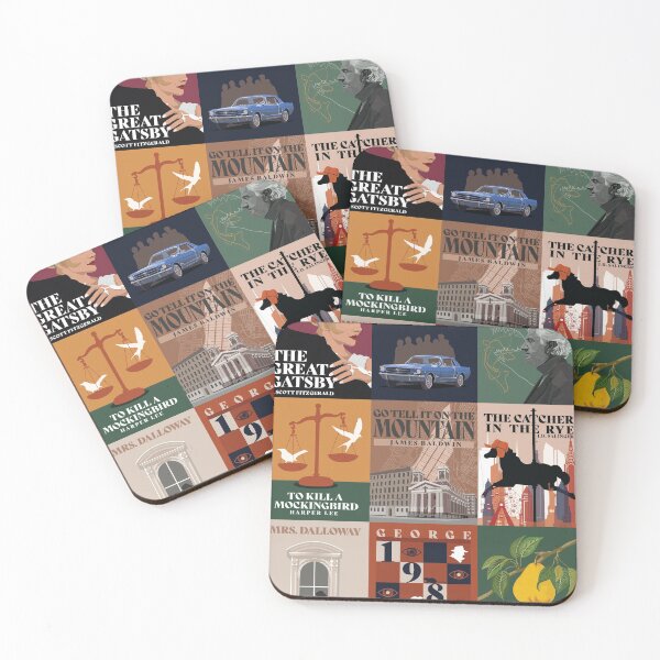 Item preview, Classic Literature minimalist book art designed and sold by PrintsBySadie.