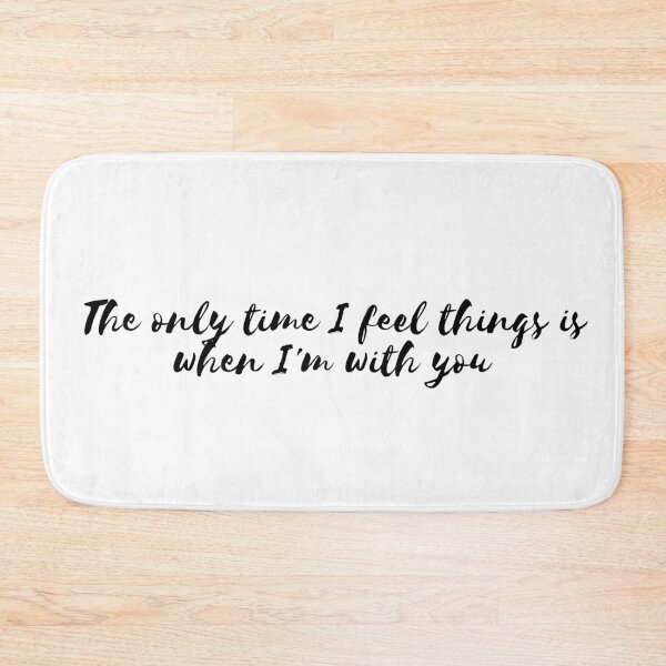 Item preview, Dickinson (tv show) quote from sue about sue and emily emisue- the only time i feel things is when im with you designed and sold by emcazalet.