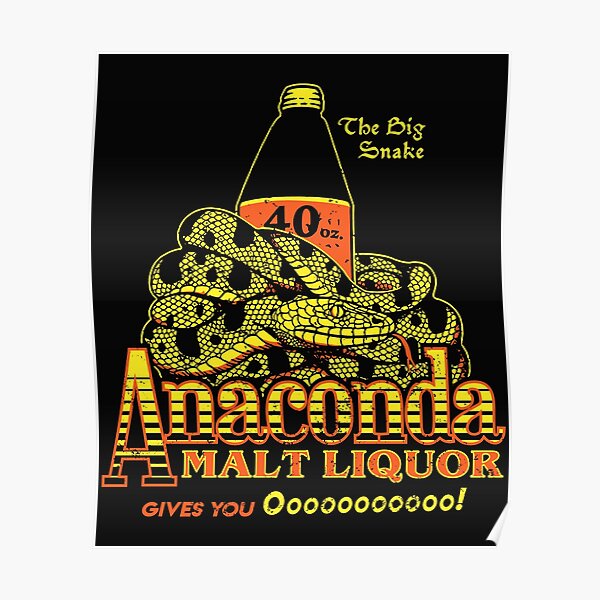 anaconda malt liquor shirt