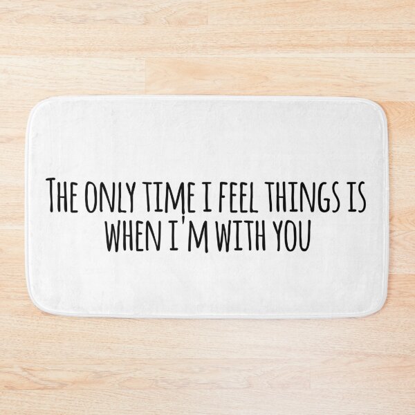 Item preview, Dickinson (tv show) quote from sue about sue and emily emisue- the only time i feel things is when im with you designed and sold by emcazalet.