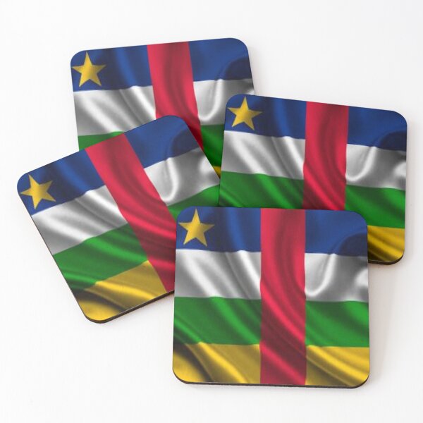 Item preview, Central African Republic Flag designed and sold by MrCsStores.
