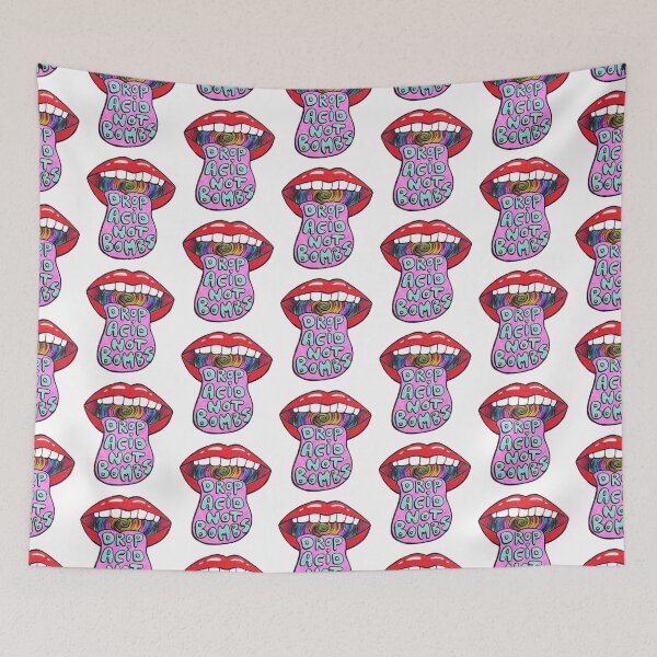 Item preview, Drop Acid Not Bombs designed and sold by ArtConfused.