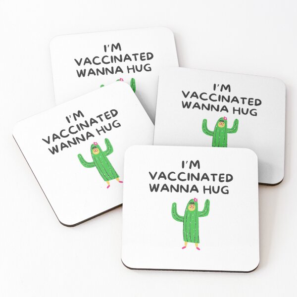 Item preview, Im Vaccinated Still Not A Hugger designed and sold by SportyDogShop.