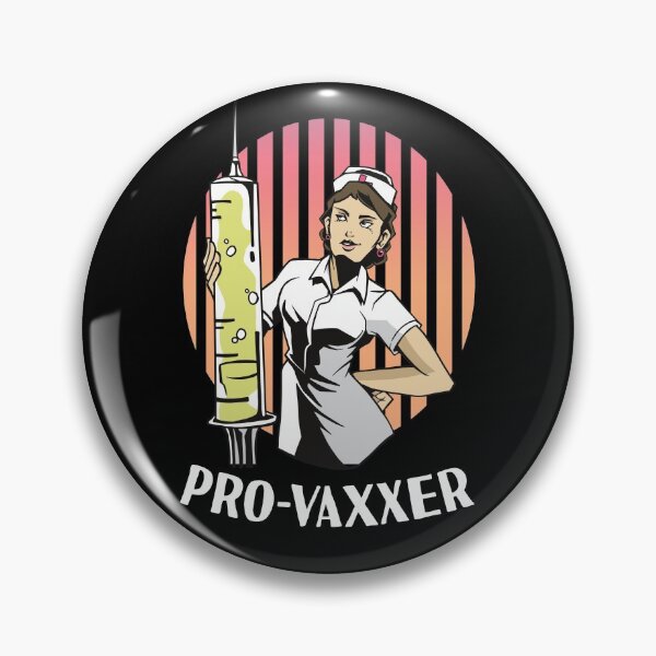 Item preview, Pro-Vaxxer Nurse designed and sold by Frosty1489.