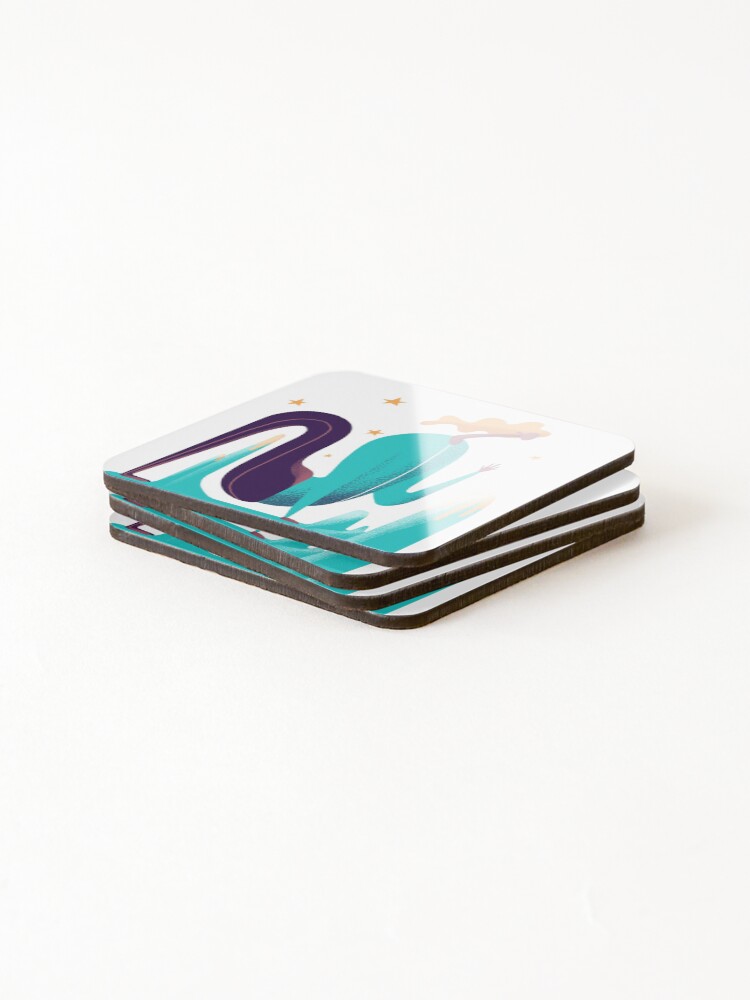 Thumbnail 4 of 5, Coasters (Set of 4), flexible designed and sold by VerSy.