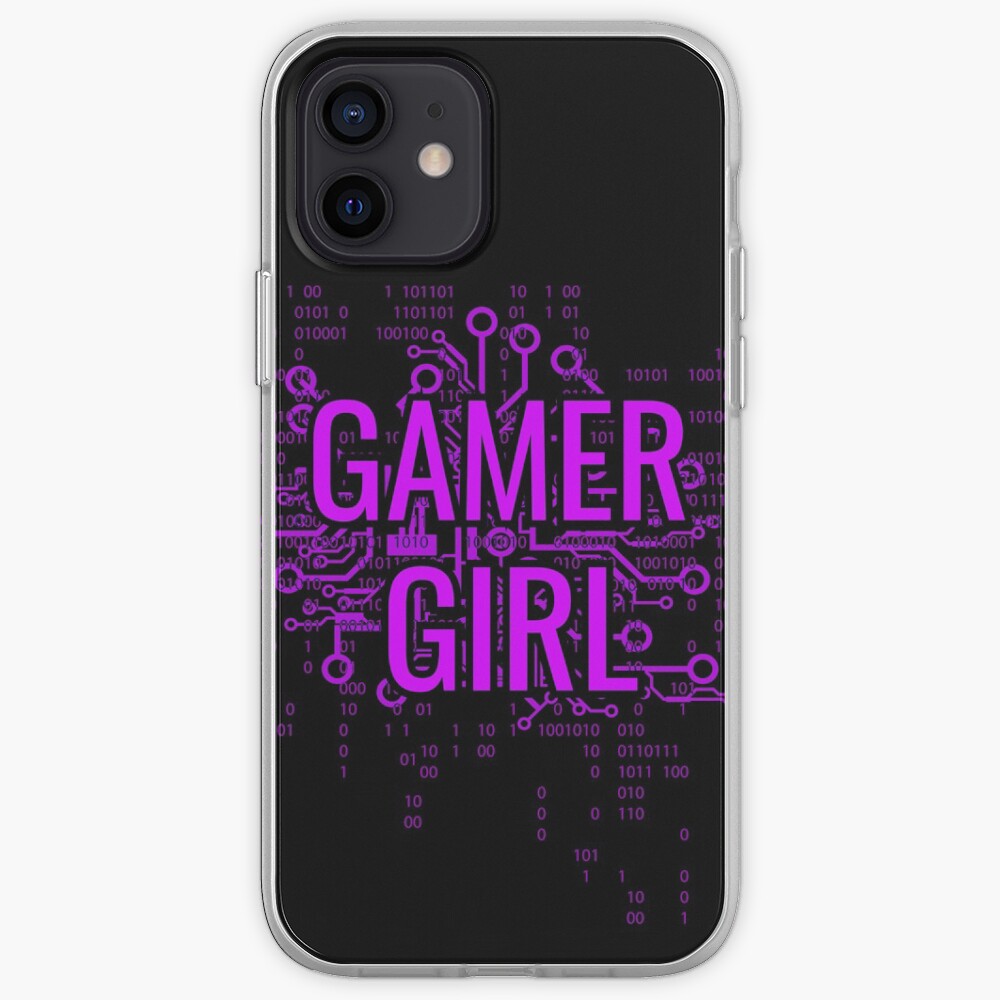 GAMER GIRL Cyber Purple iPhone Case & Cover