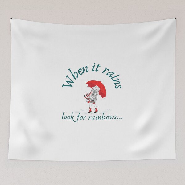 Item preview, When it rains look for rainbows designed and sold by Growwithme.